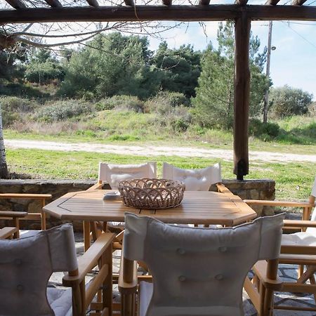 Villa Achilles, Trani Ammouda Beach #Feelslikehome Órmosz Panajász Kültér fotó